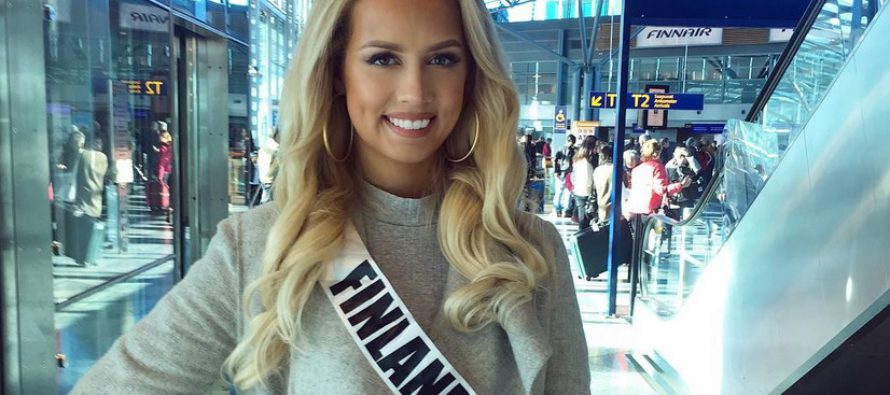 Emilia Seppänen valmiina Miss International Beauty-kisaan