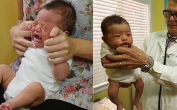 Lastenlääkäri: Näin rauhoitat itkevän vauvan sekunneissa. Vinkki toimii joka kerta! + VIDEO!