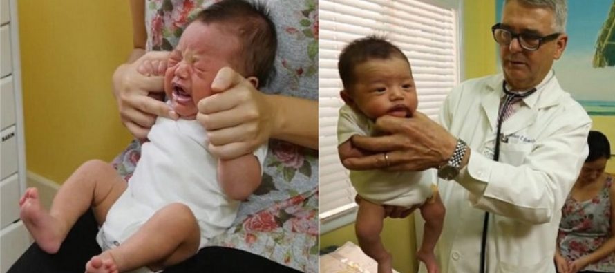 Lastenlääkäri: Näin rauhoitat itkevän vauvan sekunneissa. Vinkki toimii joka kerta! + VIDEO!